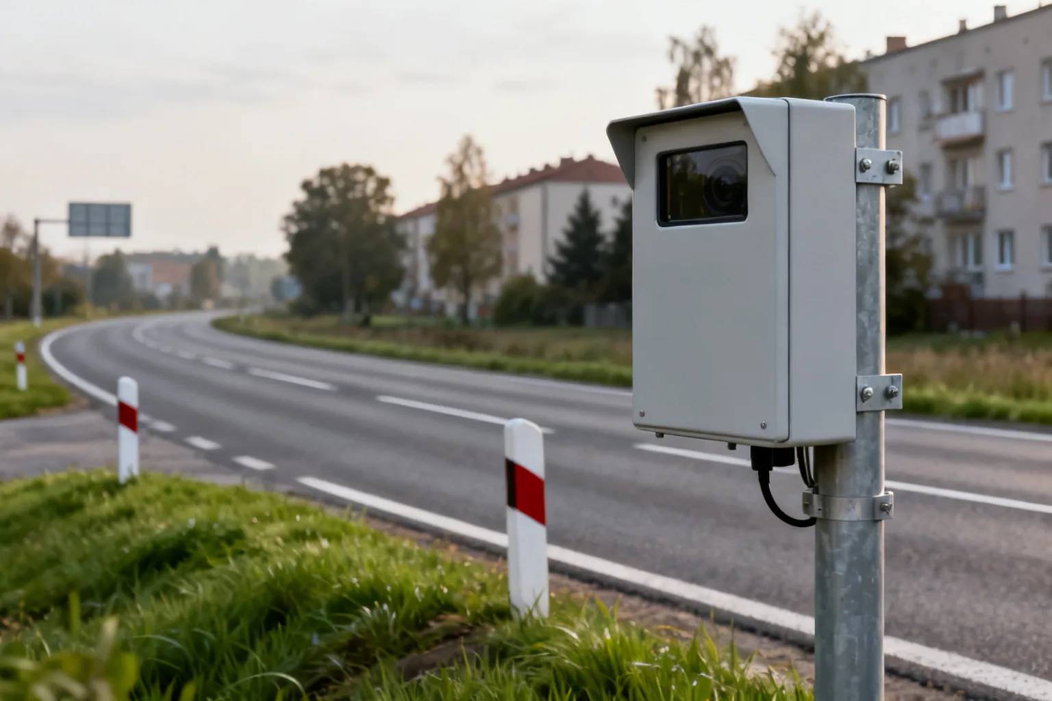 Nowe fotoradary woj. śląskie 2026 — urządzenie na DK94 w Sosnowcu