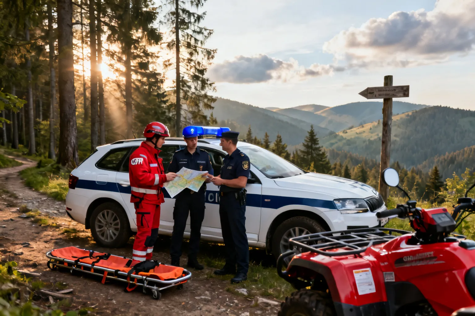 Policja i GOPR patrolują beskidzkie szlaki dla bezpieczeństwa turystów