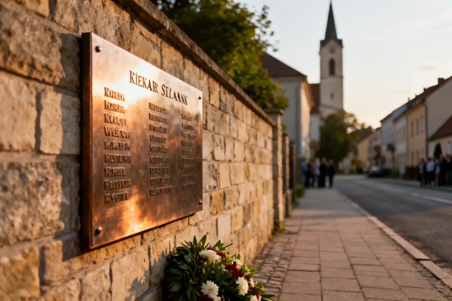 Tablica ku czci kapelanów katyńskich odsłonięta w Piekarach Śląskich