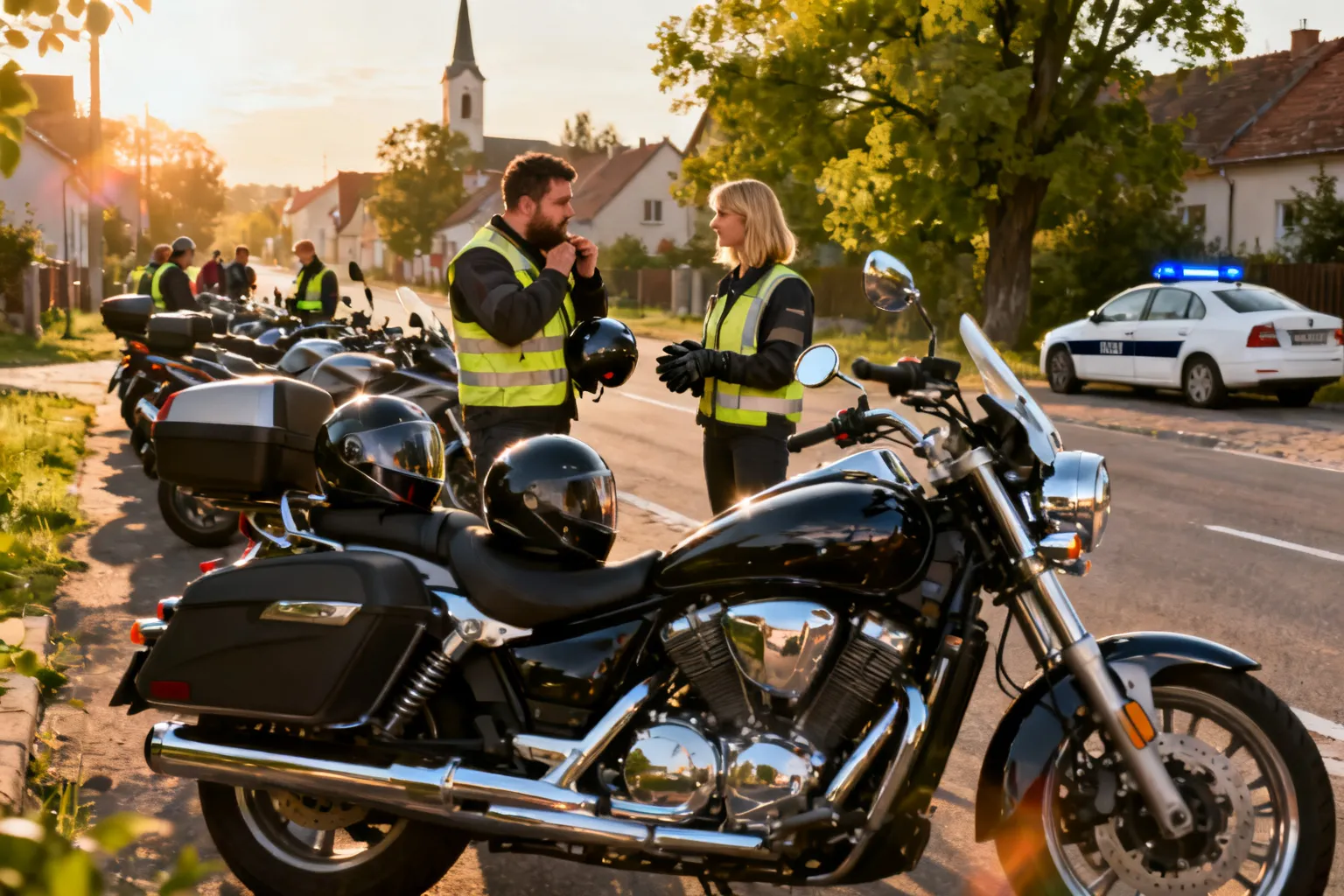 Motocykliści zakończyli sezon przejazdem z Czernichowa do Dębiny