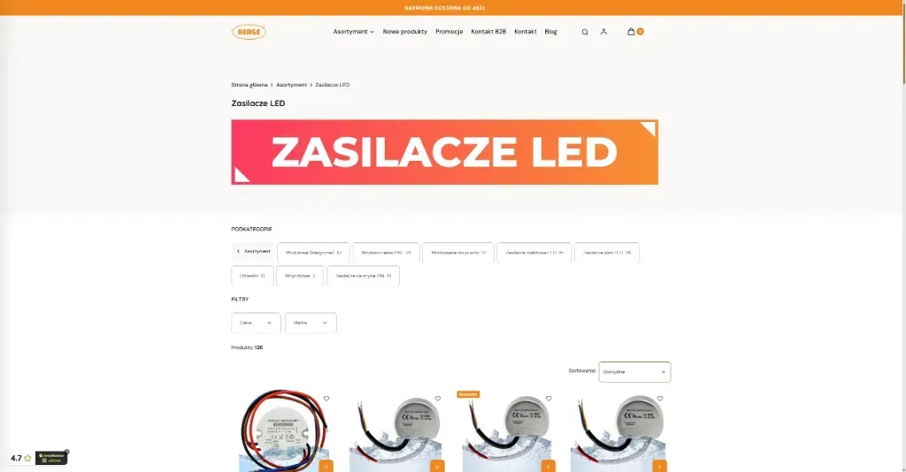 Dlaczego zasilacz LED piszczy