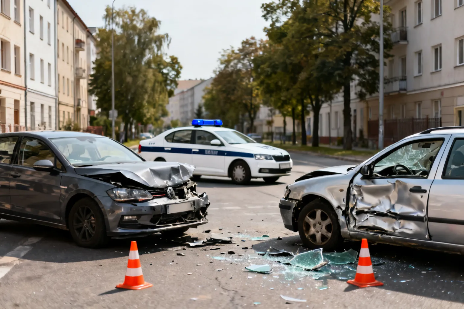 Wypadek w Żarkach: zderzenie Audi z Hondą, zginął 60‑latek