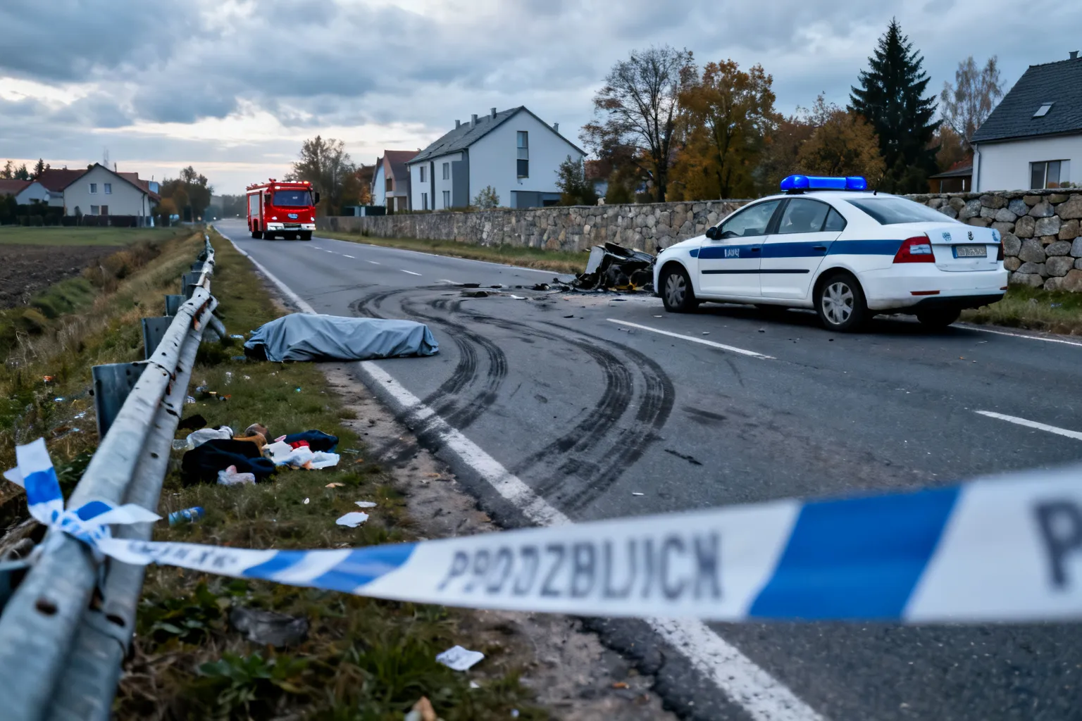 Tragiczny wypadek na drodze między Włodowicami a Rzędkowicami — nie żyje 47-latek