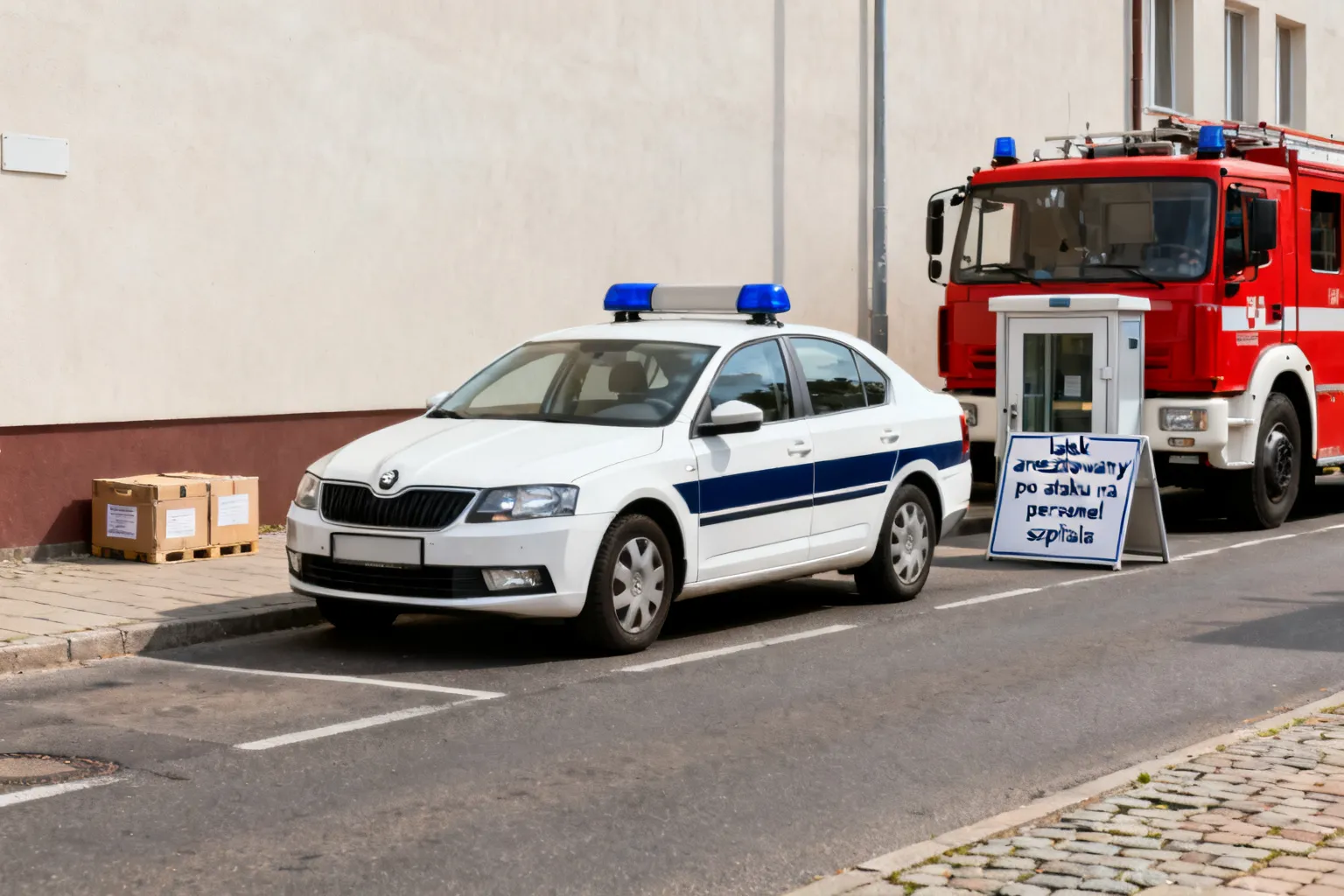 20-latek aresztowany po ataku na personel szpitala w Częstochowie