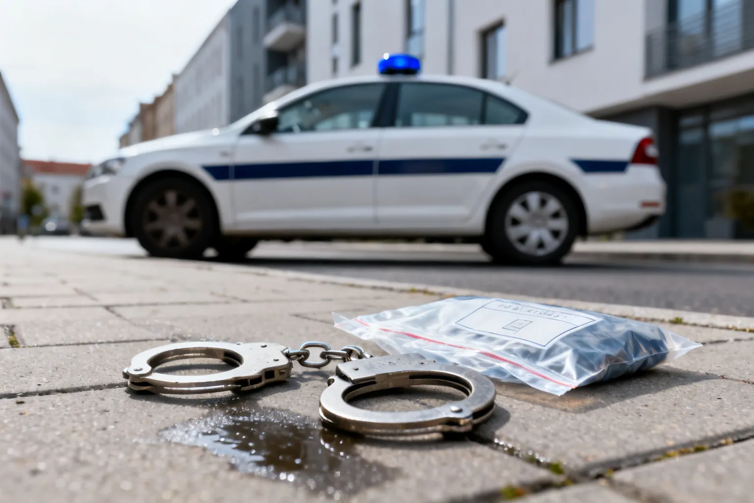 Rozbój w centrum Dąbrowy Górniczej — podejrzany zatrzymany