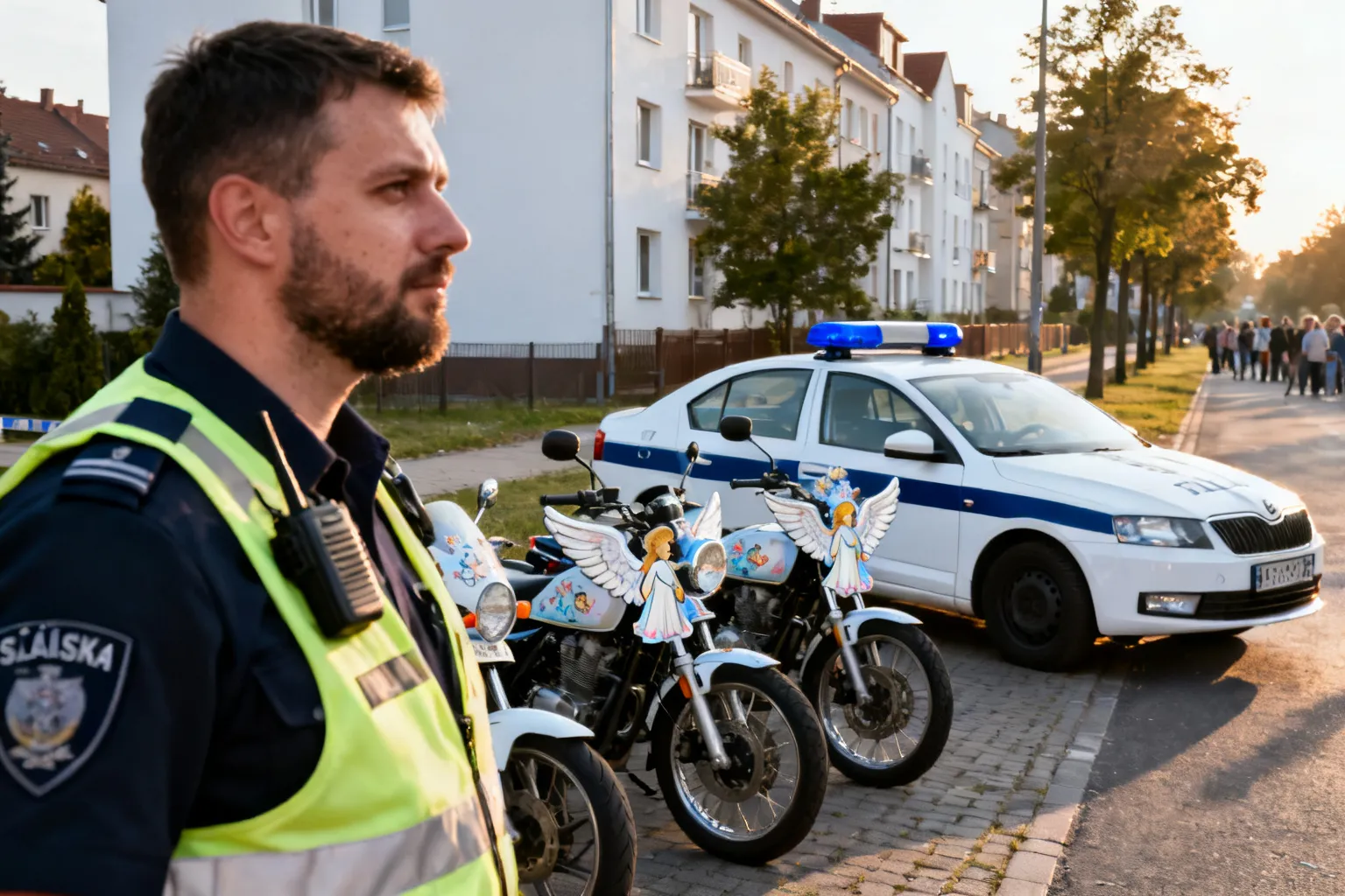 Śląska Drogówka zabezpieczyła II Zlot Aniołów na Maszynach
