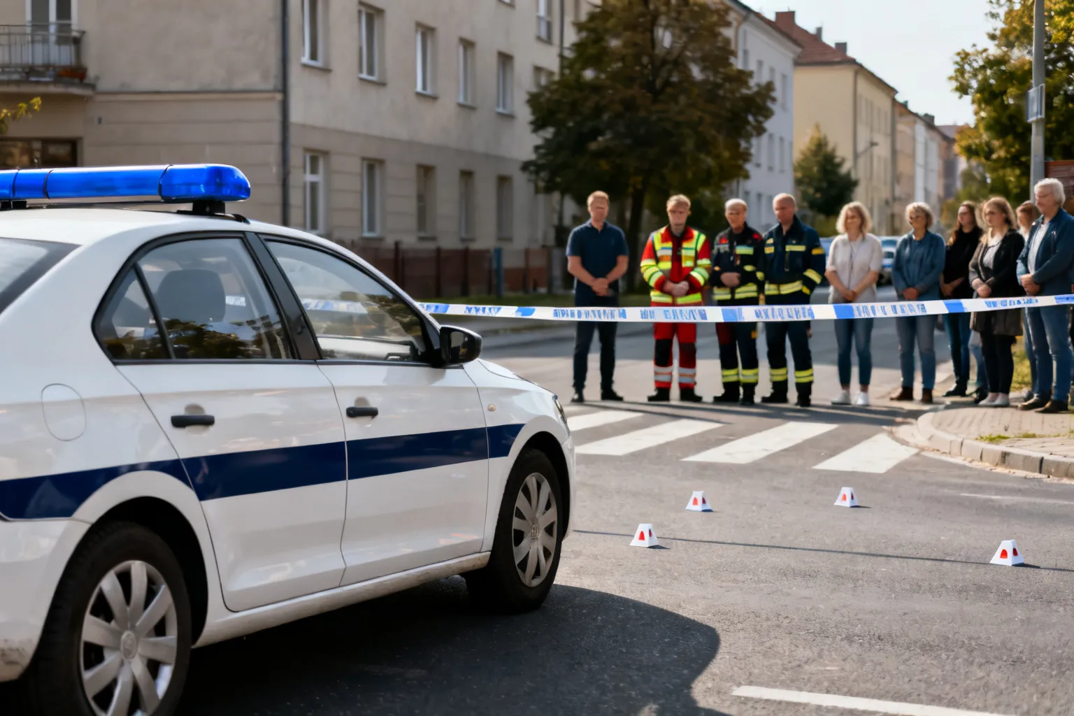 Śmiertelny wypadek na skrzyżowaniu Faradaya i Legionów w Częstochowie