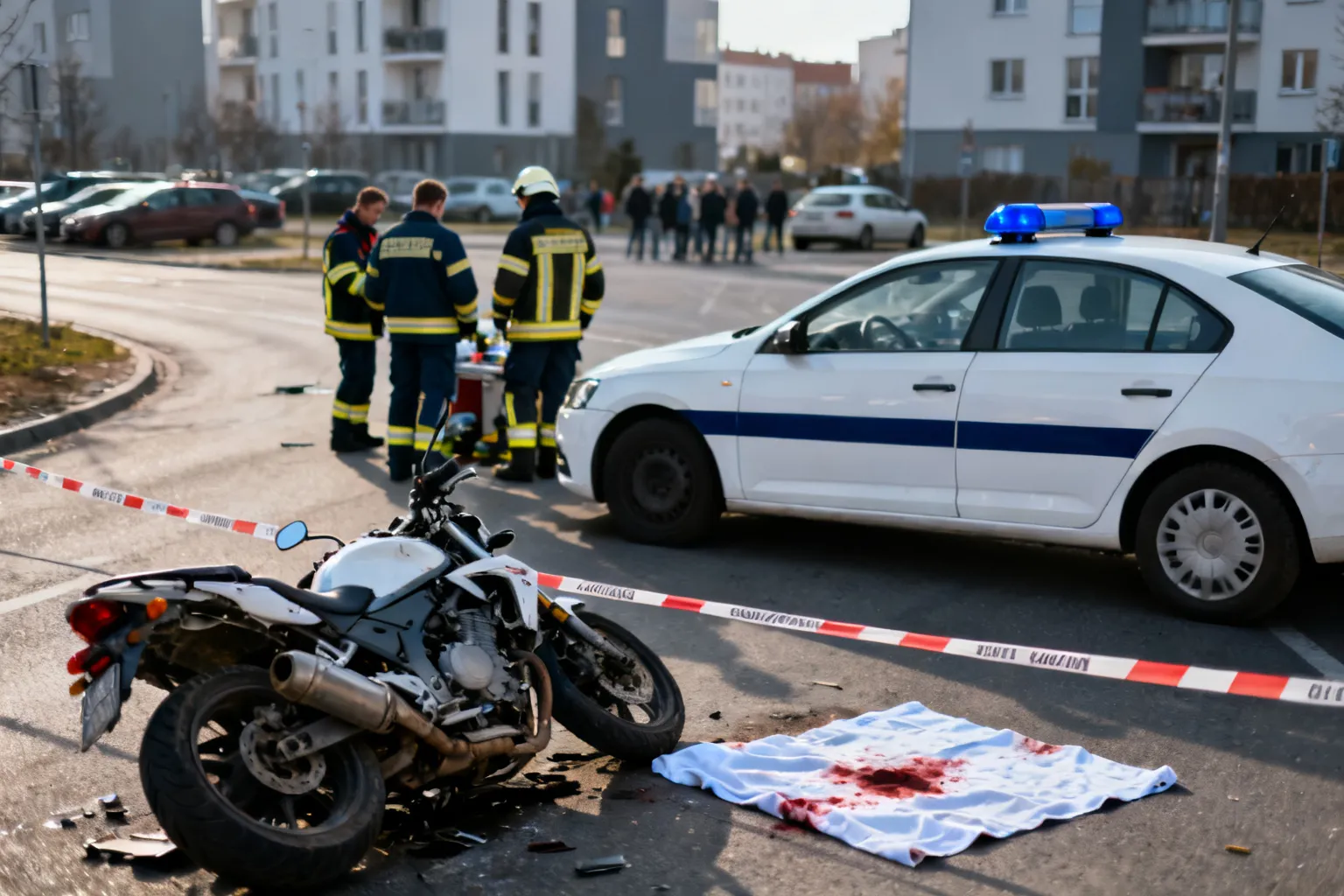 Śmiertelny wypadek w Rybniku: zginęła pasażerka motocykla