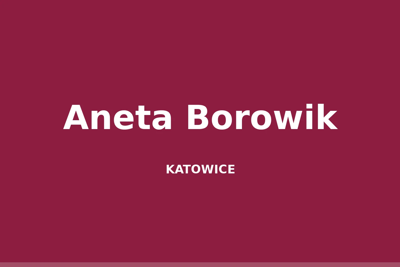 Aneta Borowik
