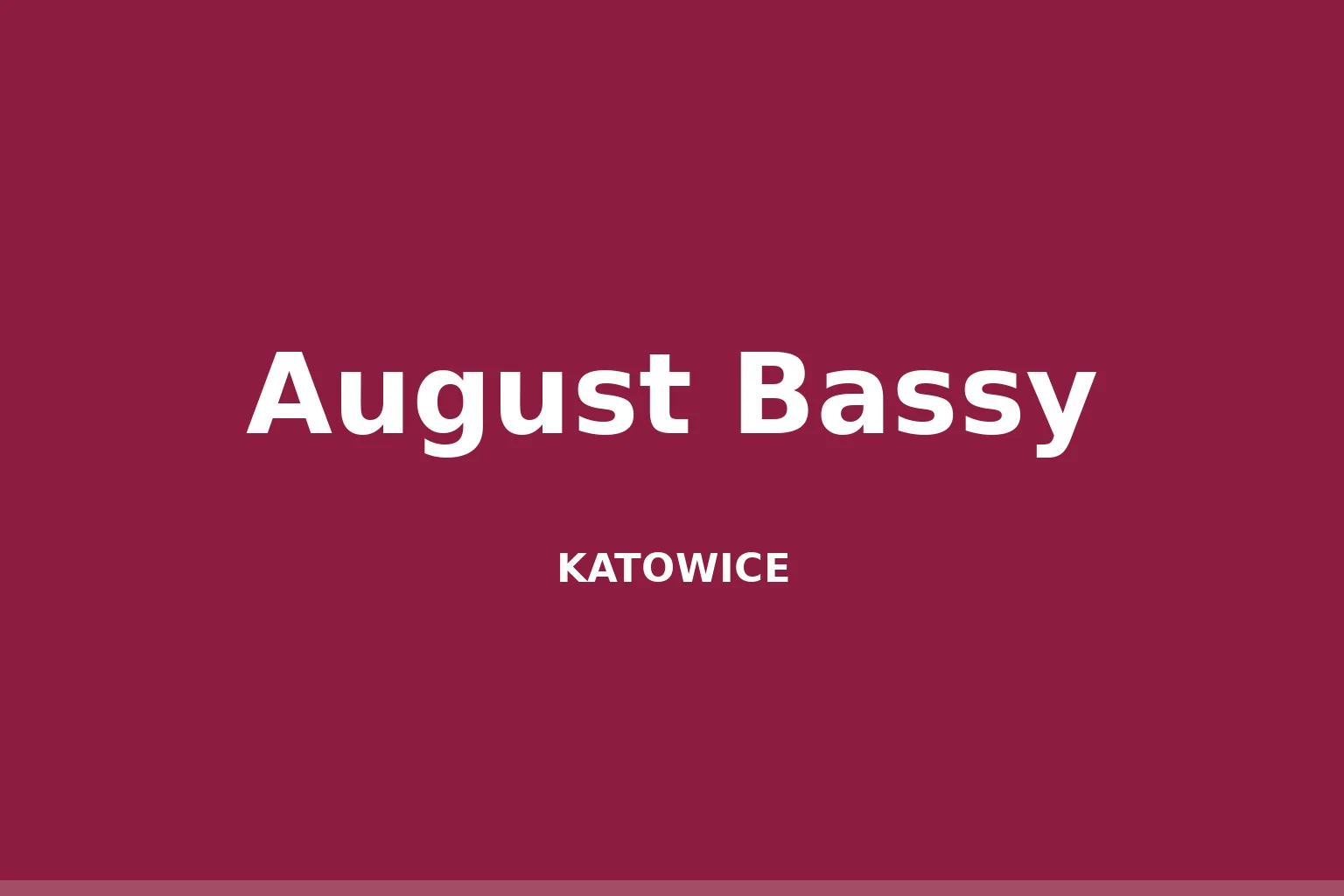 August Bassy