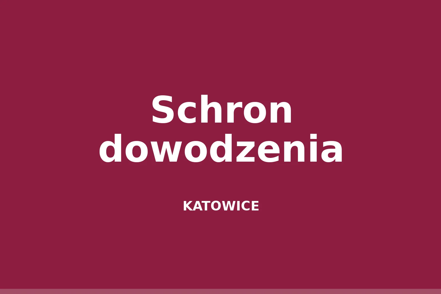 Schron dowodzenia