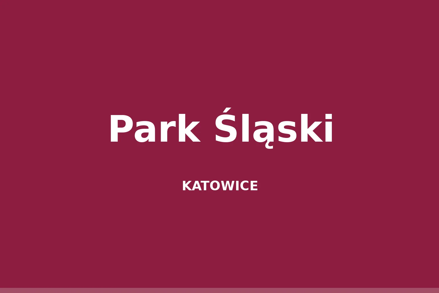 Park Śląski