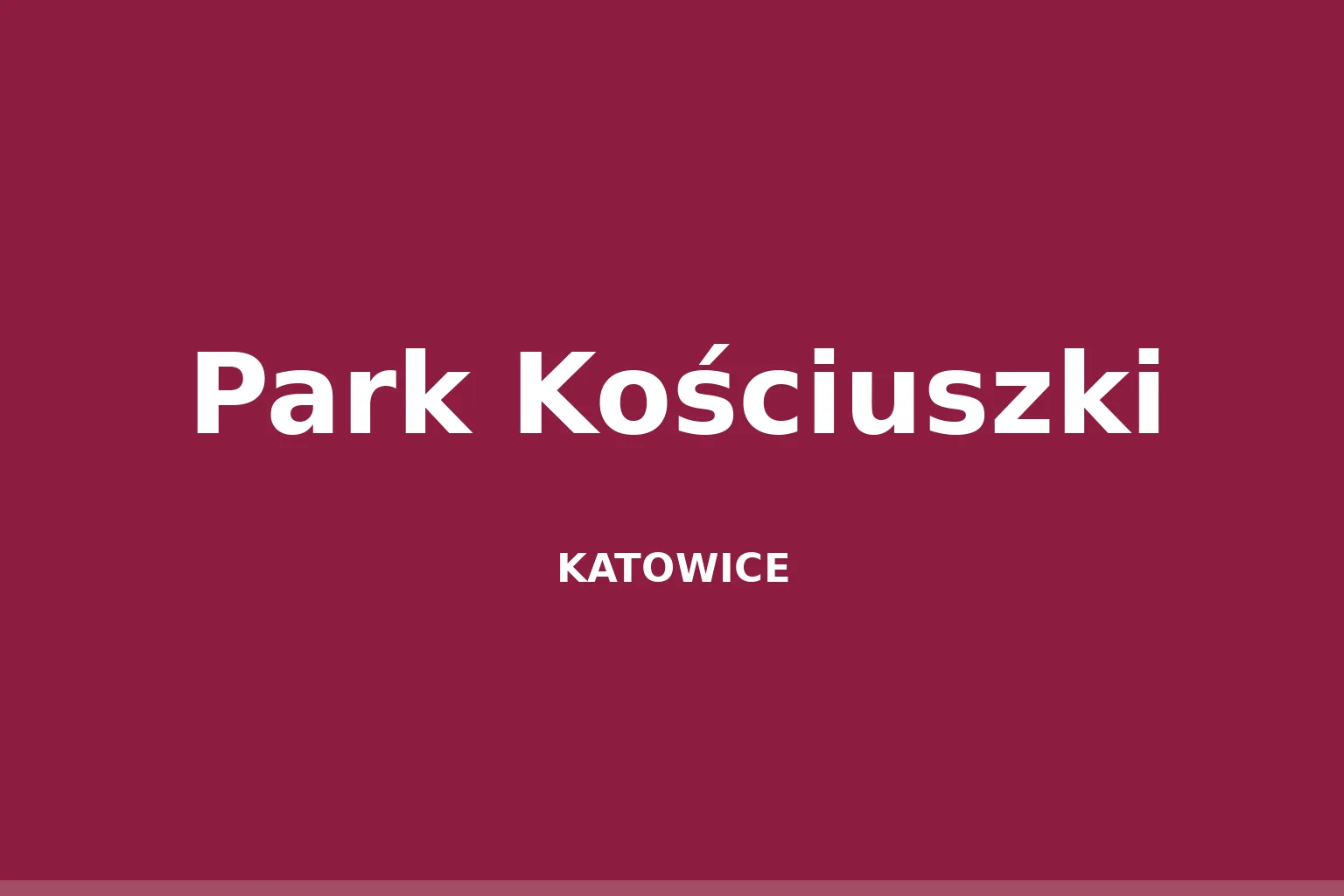 Park Kościuszki
