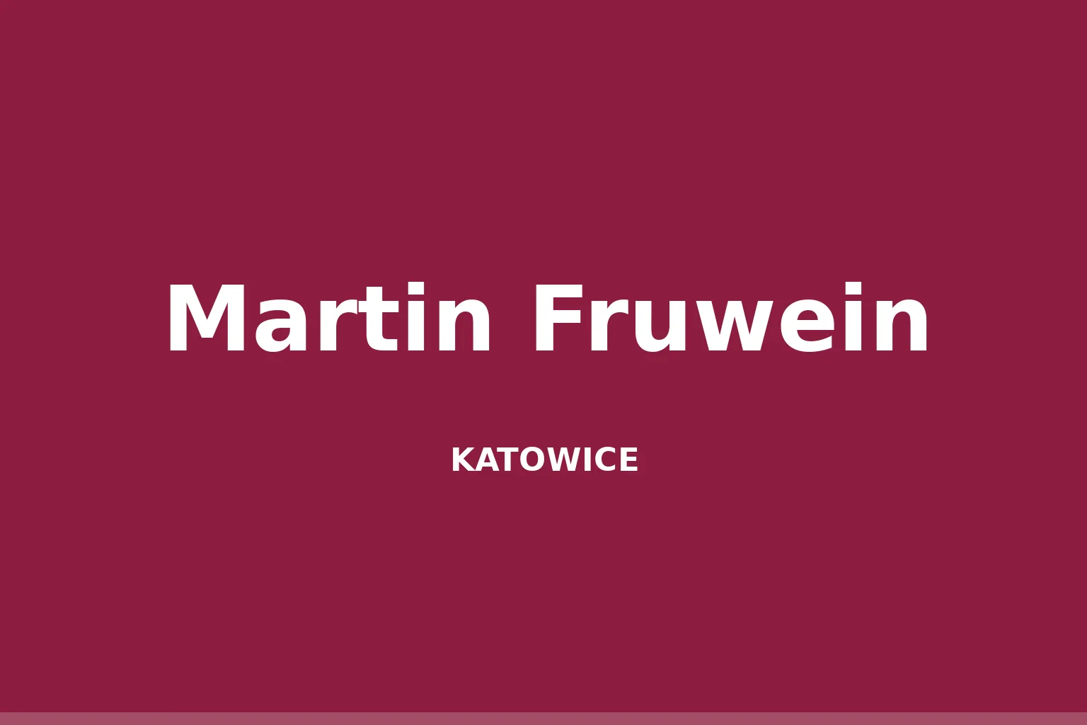 Martin Fruwein