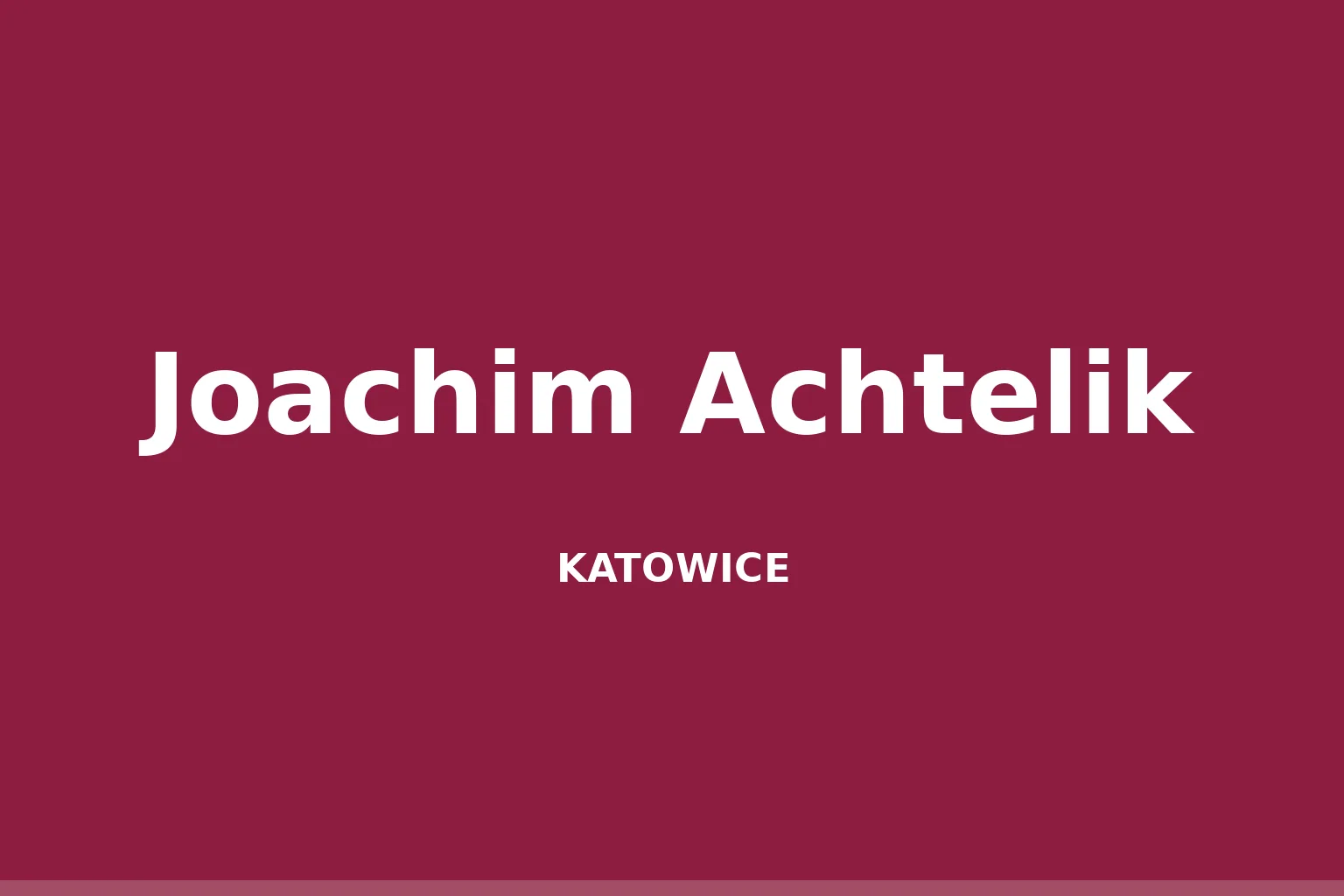 Joachim Achtelik