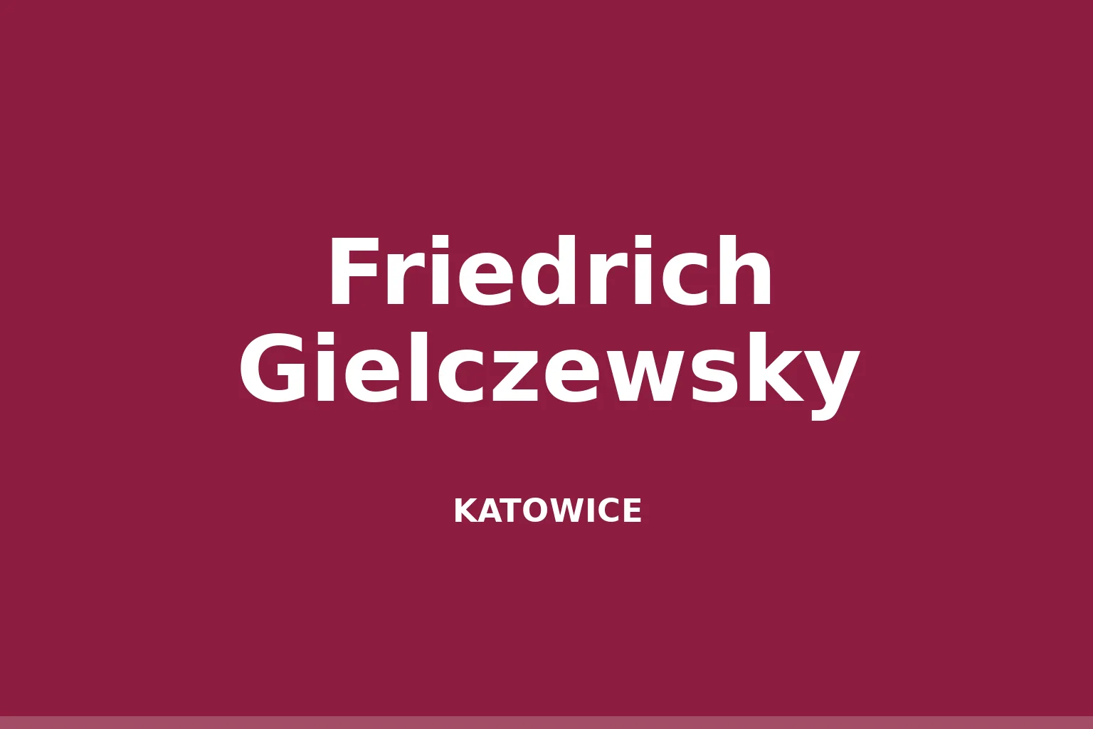 Friedrich Gielczewsky